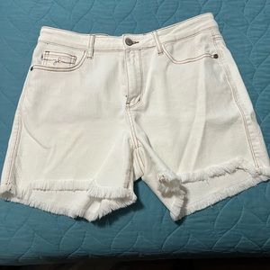 Judy Blue White Shorts